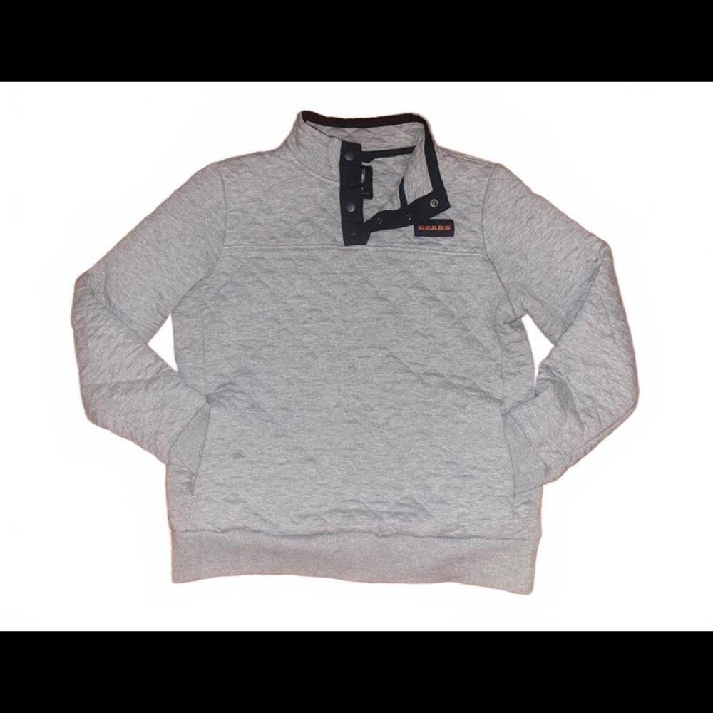 Stylish Gray Quarter-Zip Pullover